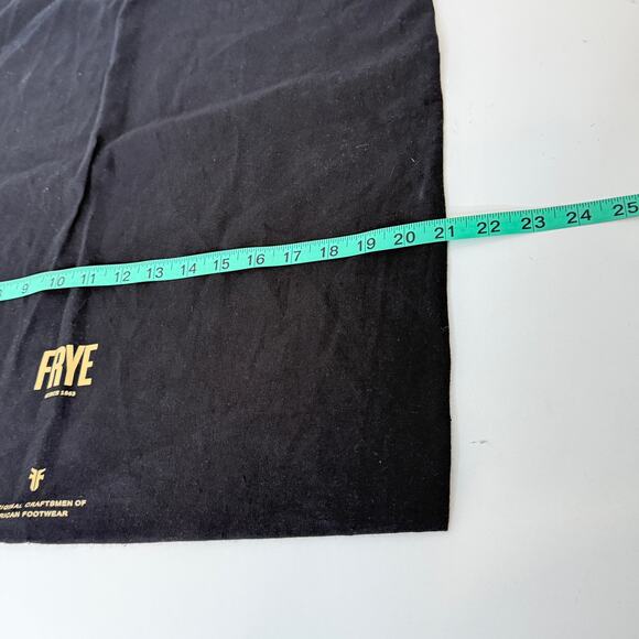 Frye Since 1863 Drawstring Dust Bag 23" L x 21" W Classic Designer Storage Luxe - Picture 4 of 4